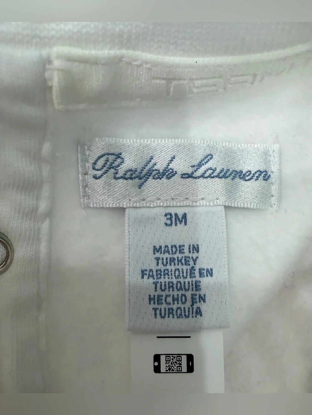 Ralph‎ Lauren Team USA Olympics Crewneck Sweatshirt White Baby 3 Month